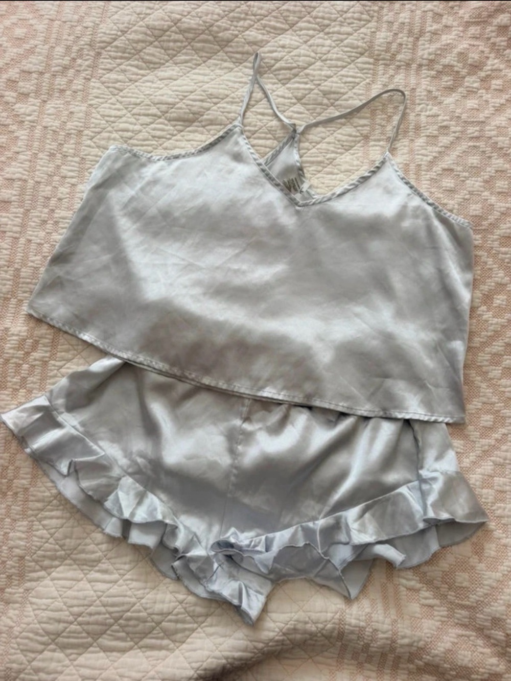 Lulu’s Silver Pajama Set XL